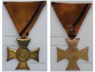 Austria Hungary Long Military Service Cross for 5 Years 2nd Class for NCOs & Enlisted Men 1st Austrian Republic 1918 1938