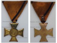 Austria Long Military Service Cross 2nd Class for 5 Years for NCOs & Enlisted Men 1st Austrian Republic 1918 1938