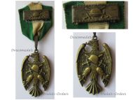 Austria Starhemberg Vogel Heimwehr Silver Medal of Honor for the Home Guard 1934 with July Clasp by Gnad