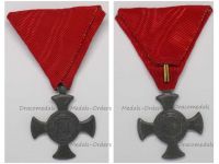 Austria Hungary WWI Iron Cross for Merit 1916 in Zinc