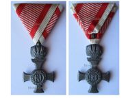 Austria Hungary WWI Iron Cross for Merit with Crown 1916 in Iron