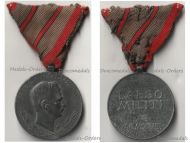 Austria Hungary WWI Wound Medal Laeso Militi for 2 Wounds Marked W&A