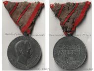 Austria Hungary WWI Wound Medal Laeso Militi for 2 Wounds Marked W&A SIgned by Placht
