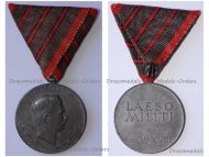 Austria Hungary WWI Wound Medal Laeso Militi for 3 Wounds Marked W&A 