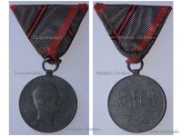 Austria Hungary WWI Wound Medal Laeso Militi for Single Wound Marked W&A