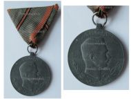 Austria Hungary WWI Wound Medal Laeso Militi for Single Wound Marked W&A Signed by Placht