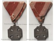 Austria Hungary WWI Karl Troop Cross 1917 Maker W&A