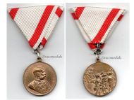 Austria Hungary Golden Jubilee Medal for the 50th Anniversary of Kaiser Franz Joseph's Reign 1848 1898 "Vivat Imperator" by R. Marschall