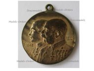 Austria Hungary Diamond Jubilee Race Day Patriotic Medal 60th Anniversary Reign Kaiser Franz Joseph 1848 1908 by Neuberger