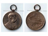 Austria Hungary Golden Jubilee Medal for the 50th Anniversary of Kaiser Franz Joseph's Reign 1848 1898 for the Armed Forces