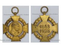Austria Hungary Diamond Jubilee Cross for the 60th Anniversary Kaiser Franz Joseph's Reign 1848 1908