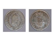 Austria Hungary KuK 20 Kreuzer Coin 1787 A silver Kaiser Franz I (II) Habsburg Austro Hungarian Empire