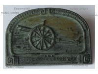 Austria Hungary WWI Cap Badge Field Artillery Regiment N.13 Territorial Army by Planegger TB