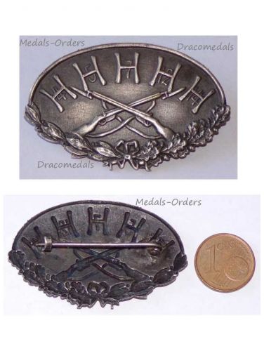 Austria Hungary WWI KuK 1st Cavalry Division Hussars Temesvar Cap Badge