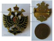 Austria Hungary WWI Cap Badge with the Imperial Double Headed Eagle