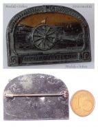 Austria Hungary WWI Cap Badge Field Artillery Regiment N.13 Territorial Army by Planegger TB