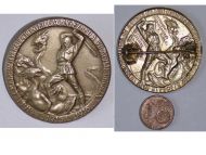 Austria Hungary WWI Cap Badge Nagyvarad 4th Infantry Regiment of the Royal Hungarian Honved 1914 1915 1916 by Sidlo & Gurschner