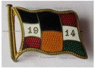 Austria Hungary WWI Cap Badge Central Powers Flags 1914