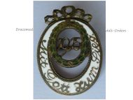 Austria Hungary WWI Cap Badge Mit Gott zum Sieg 1915