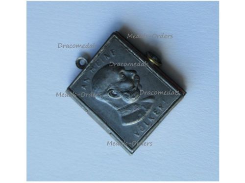 Austria Hungary WWI Pendant Miniature Book Kaiser Franz Joseph's Manifesto 23 May 1915 on Italy's Declaration of War