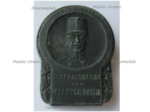 Austria Hungary WWI Cap Badge Colonel General Pflanzer Baltin 1914 1916 by Schneider