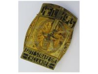 Austria Hungary WWI Cap Badge Gott Strafe die Englander, Heil 1915