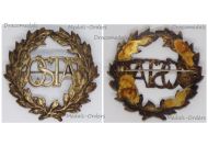 Austria WW2 OSTA Badge of the Austrian Sports & Gymnastic Federation Bronze Class