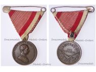 Austria Hungary WWI Bronze Tapferkeit Bravery Medal 3rd Class Kaiser Franz Joseph 1914 1916 by Tautenheyn