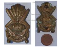 Belgium Royal Cadet School Cap Badge Belgian Army 1930s Interwar Era 