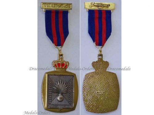 Belgium Medal for Service with the Gendarmerie with 1975 Clasp by WIlly Krafft