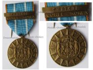 Belgium Korean War Medal 1950 1953 with Clasps Korea-Coree & Chatkol by Demart