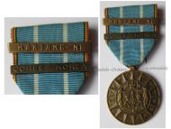 Belgium Korean War Medal 1950 1953 with Clasps Korea-Coree & Haktang Ni by Demart