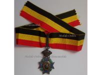 Belgium Special Decoration Mutuality Commander's Cross 1st Class Civil Merit Medal 1889 Belgian Decoration Award