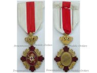 Belgium WWI Order of the Belgian Red Cross 1st Class Named