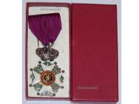 Belgium Order of Leopold I Knight's Cross Civil Division 1952 Bilingual Boxed