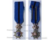 Belgium WWI Order of Leopold II Knight's Cross Silver 900 MINI