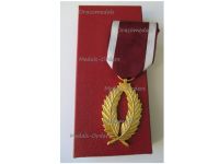 Belgium Order of the Crown Gold Palms 1st Class by Degreef Boxed