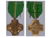 Belgium WWII Long Membership Medal of the Syndicate of Trade Unions ACV Bronze 3rd Class in Flemish