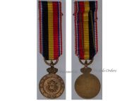 Belgium WWII Medal for the Volunteers of the Belgian Army Recruitment Centers in France 1940 Bilingual Version CRAB RCBL MINI