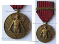 Belgium WWII Medal for the War Volunteers of the Belgian Armed Forces by Demart & Degreef with Clasp 1940 1945
