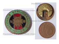 Belgium WWI Lapel Pin National Federation of Combatants 1914 1918 Badge