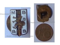 Belgium WWII Badge of the National Belgian Movement Resistance Group 