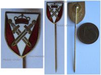 Belgium WWII Stickpin Royal Military Institute for Physical Education IRMEP KMILO by Krafft