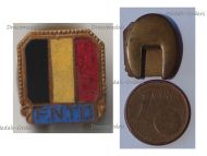 Belgium WWII Lapel Pin National Federation of Deported Workers Badge FNTD