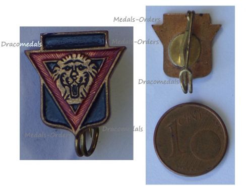 Belgium WWII Fraternal Unions of the Secret Army Badge 