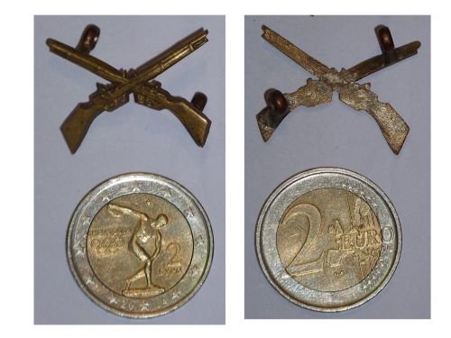 Belgium WWII Belgian Army Infantry Cap Badge