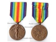 Belgium WWI Victory Interallied Medal Laslo Unofficial Type 1A by Leisek