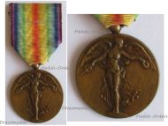 Belgium WWI Victory Interallied Medal Laslo Unofficial Type 2 by Riemer