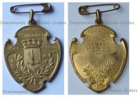 Belgium WWI Victory Medal 1914 1918 District of Saint Walburge in Liege
