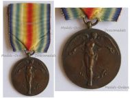 Belgium WWI Victory Interallied Medal Laslo Unofficial Type 2 Variant by Riemer